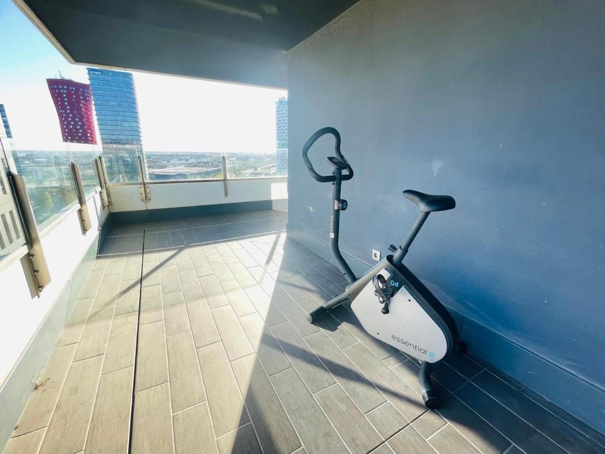 Fira De Barcelona City View Apartment With Garage Parking Оспиталет-де-Льобрегат Экстерьер фото